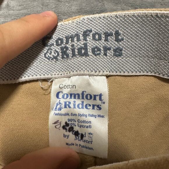 [drafted] Comfort Riders Skinny Pants Children's Size 12 Tan Brown - Picture 3 of 10